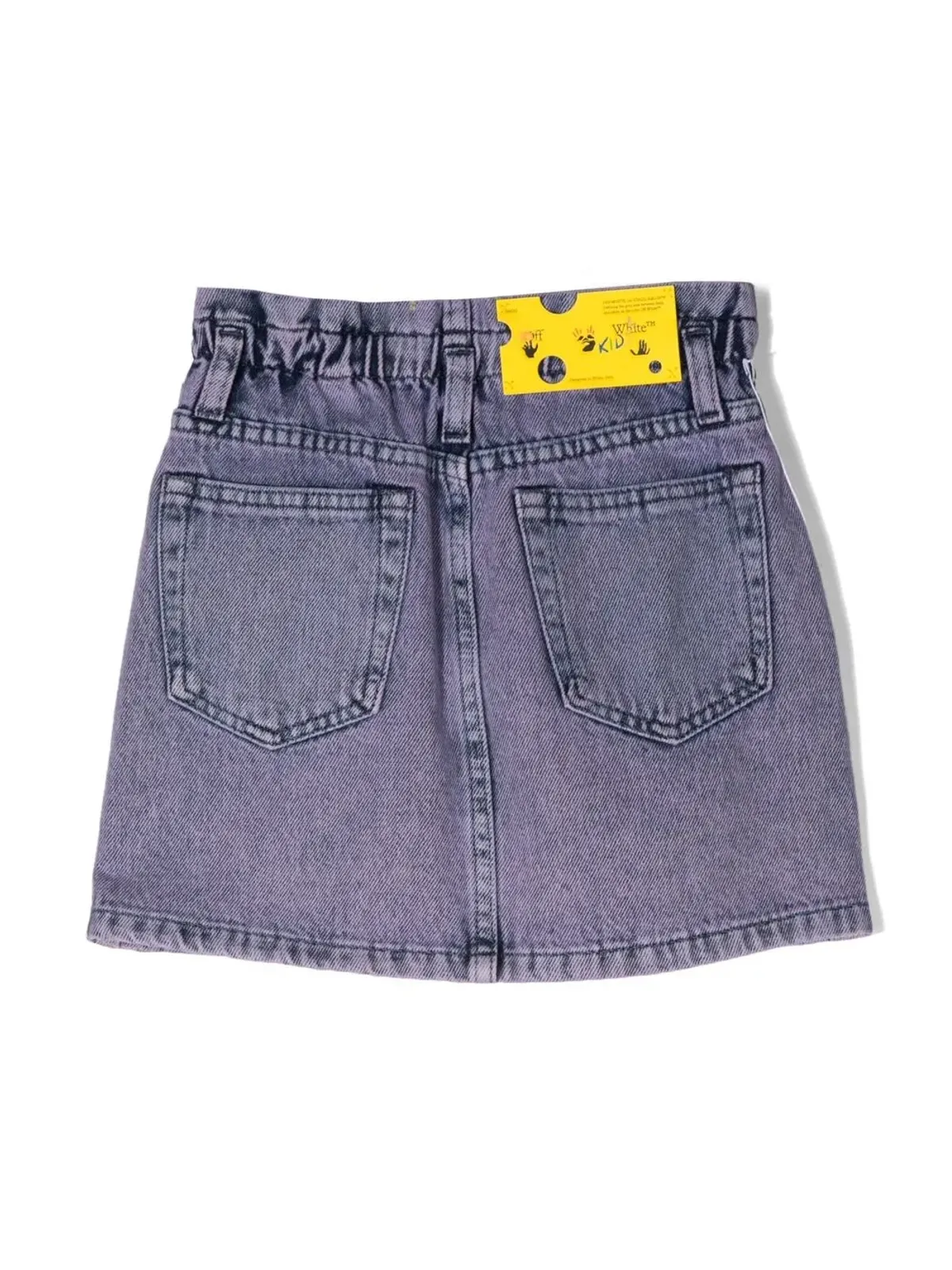 Off-White Kids ロゴストライプデニムスカート - 画像2