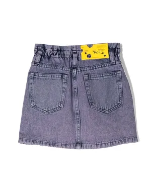 Off-White Kids ロゴストライプデニムスカート - サムネイル2