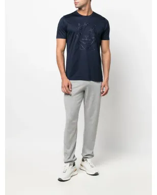 Corneliani ファインニット トラックパンツ - Grey - サムネイル2