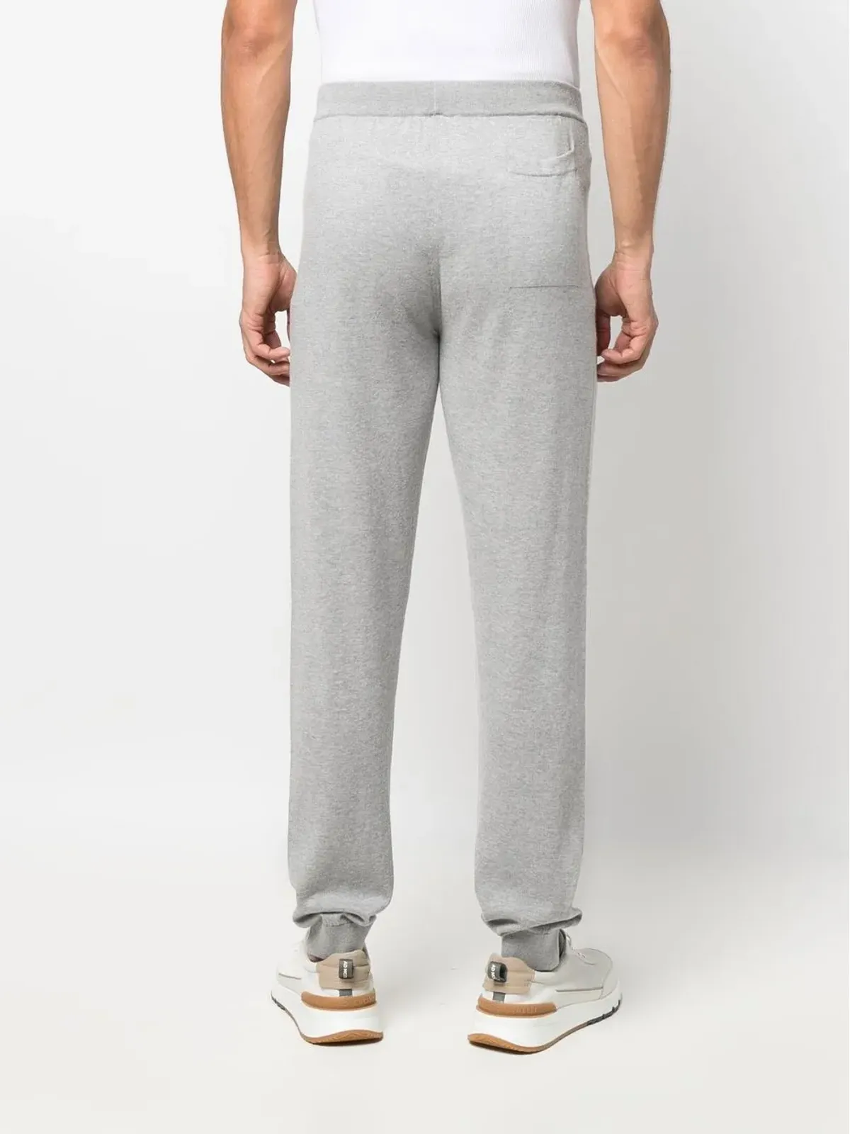 Corneliani ファインニット トラックパンツ - Grey - 画像4