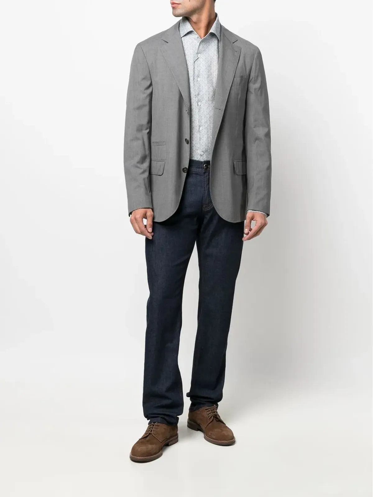 Corneliani スリムカット デニムジーンズ - ブルー - 画像2