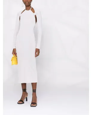 Jacquemus La robe Nodi knotted cut-out dress - サムネイル2