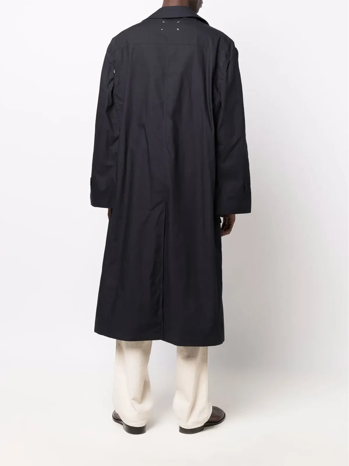 Maison Margiela レイヤードコットン トレンチコート - 画像4
