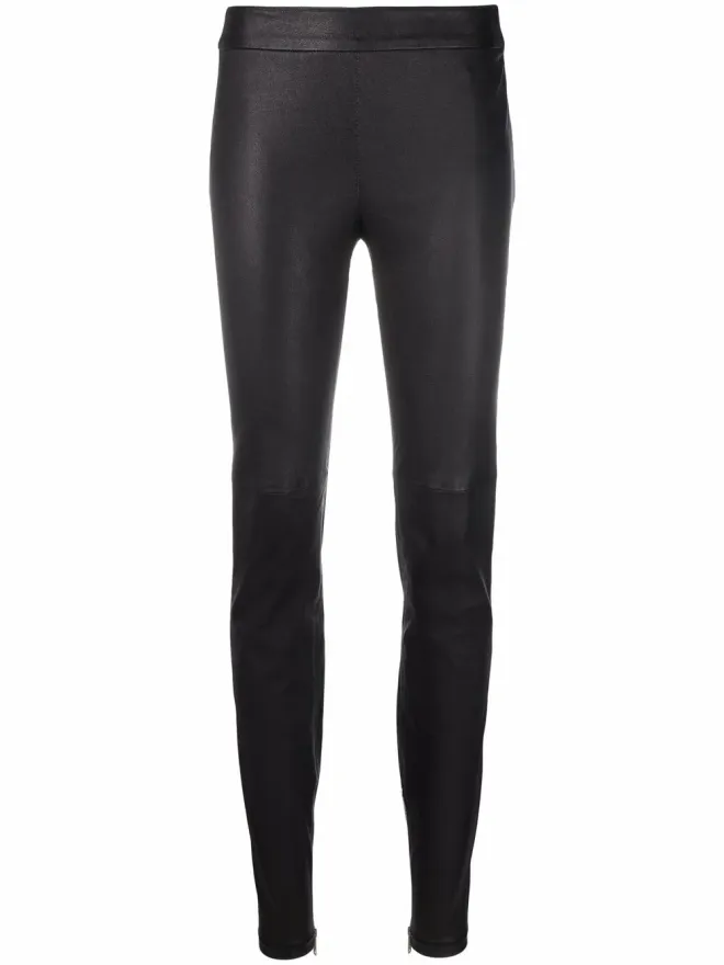 Givenchy Givenchy ポリッシュ仕上げ ジップディテール パンツの商品画像