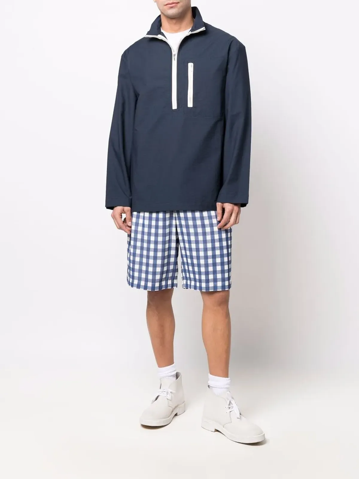 Jacquemus チェック柄ベミューダショーツ - 画像2