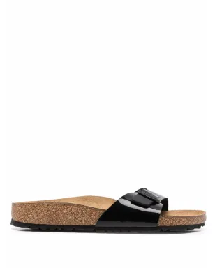 Birkenstock マドリード バックルディテール サンダル - ブラック - サムネイル1