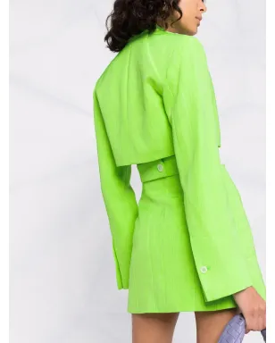 Jacquemus バリ カットアウト テーラードドレス - グリーン - サムネイル5
