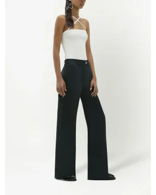 Courrèges ハイウエスト ワイドレッグパンツ - サムネイル3