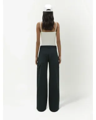 Courrèges ハイウエスト ワイドレッグパンツ - サムネイル4