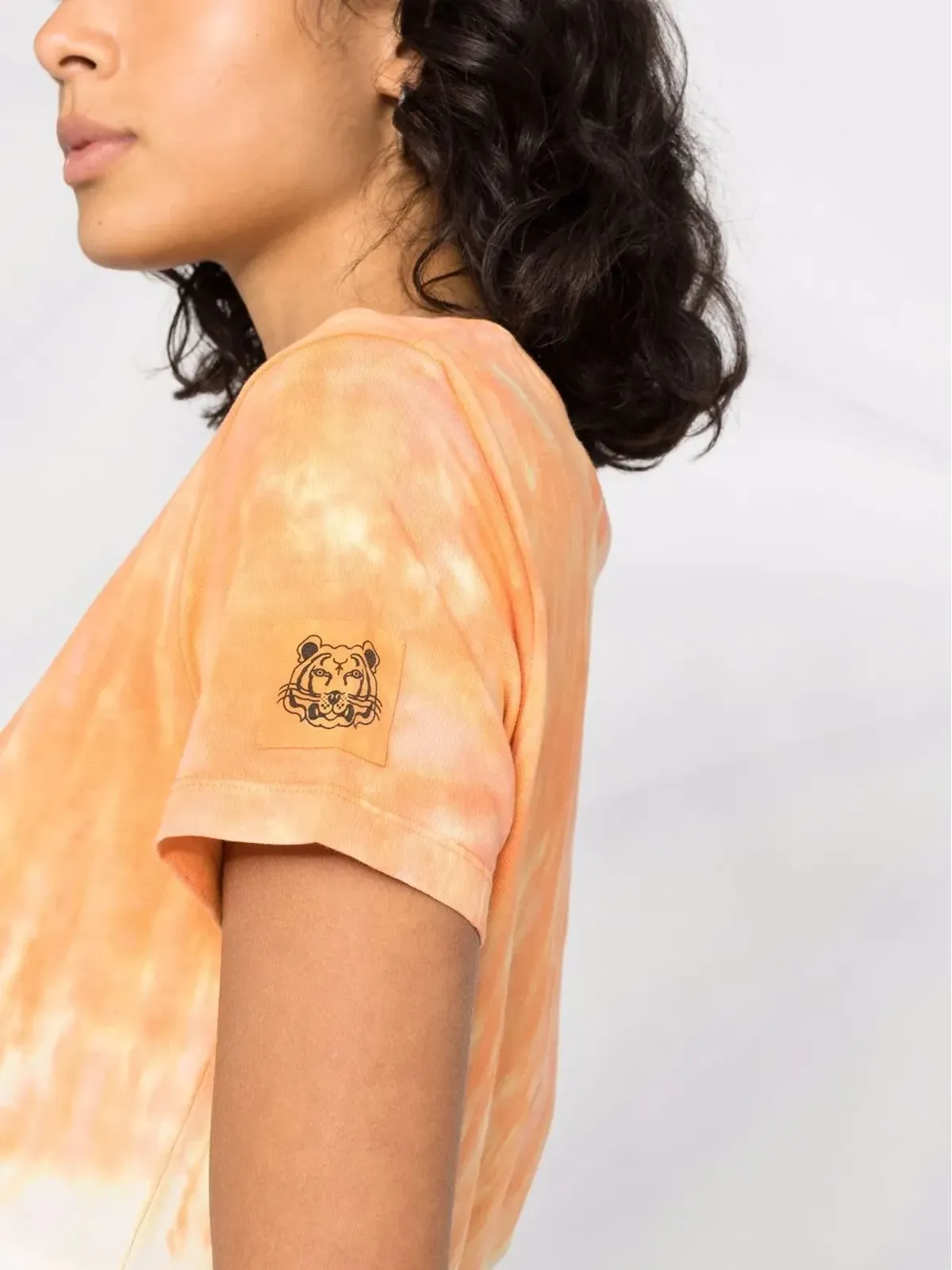Kenzo タイダイ柄の半袖Tシャツ - オレンジ - 画像5