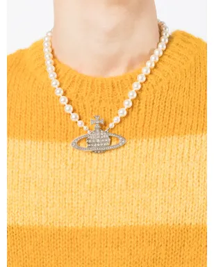 Vivienne Westwood 列状パールのオーブチャーム ネックレス - サムネイル2