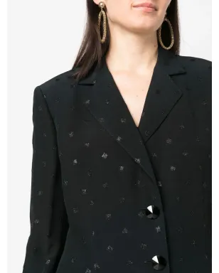 Gianfranco Ferré Pre-Owned 1990年代刺繍入りドレスジャケットセット - サムネイル5
