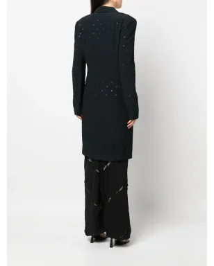 Gianfranco Ferré Pre-Owned 1990年代刺繍入りドレスジャケットセット - サムネイル4