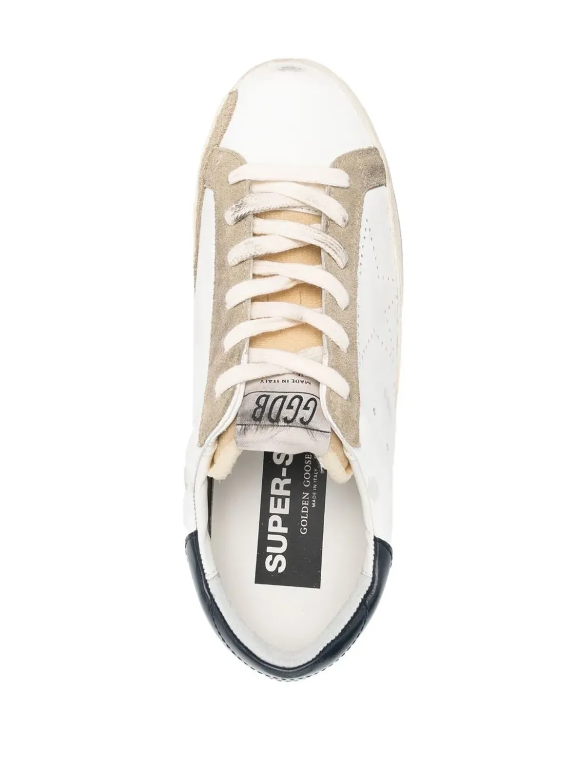 Golden Goose Super-Star Skate ロー・トップスニーカー - 画像4