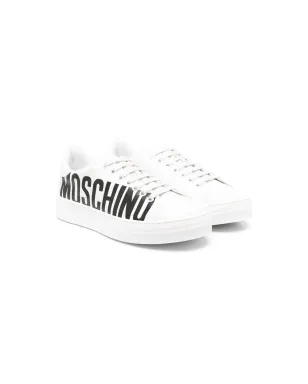 Moschino Kids サイドロゴプリントスニーカー - サムネイル1