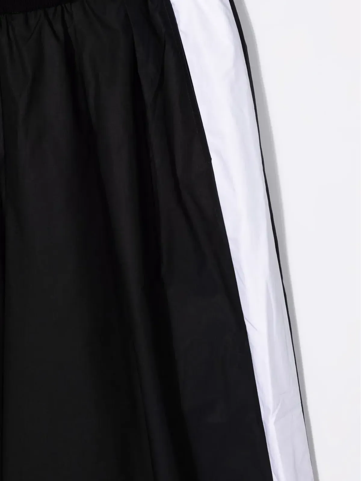 Balmain Kids TEEN ワイドレッグエラスティックトラウザー - ブラック - 画像3