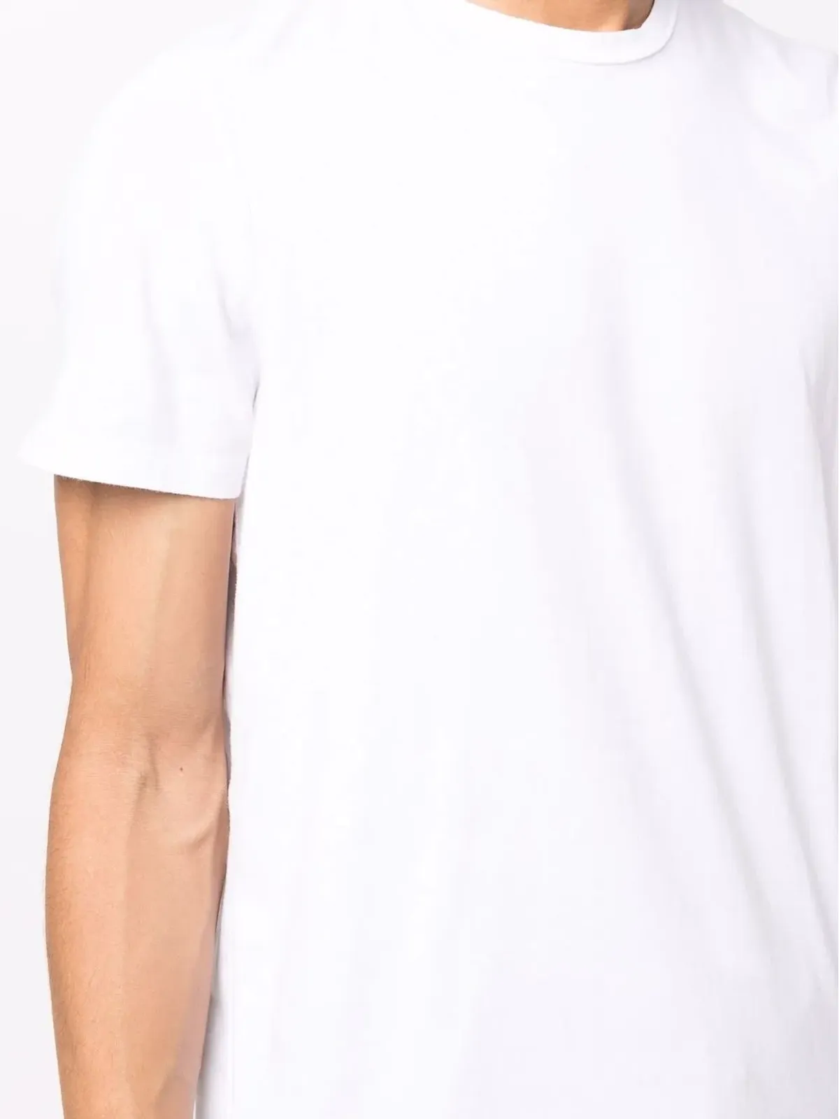 Majestic Filatures ラウンドネック半袖Tシャツ - ホワイト - 画像5