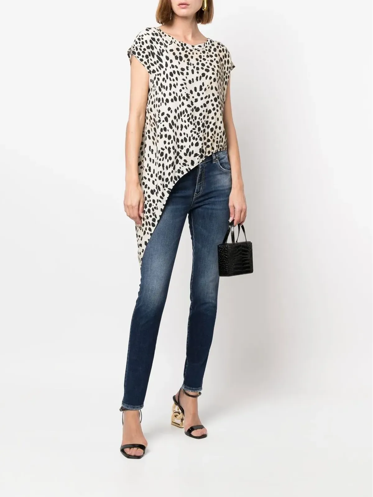 Just Cavalli ミッドライズ スキニージーンズ - 画像2