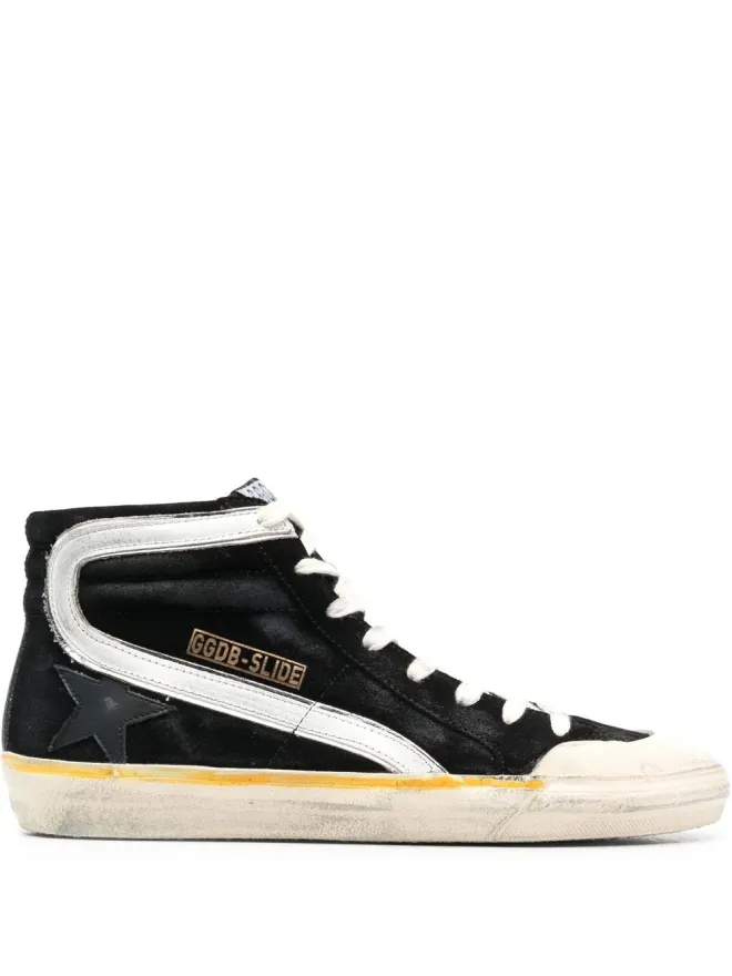 Golden Goose Golden Goose スライド ペンスターハイトップスニーカー - ブラックの商品画像