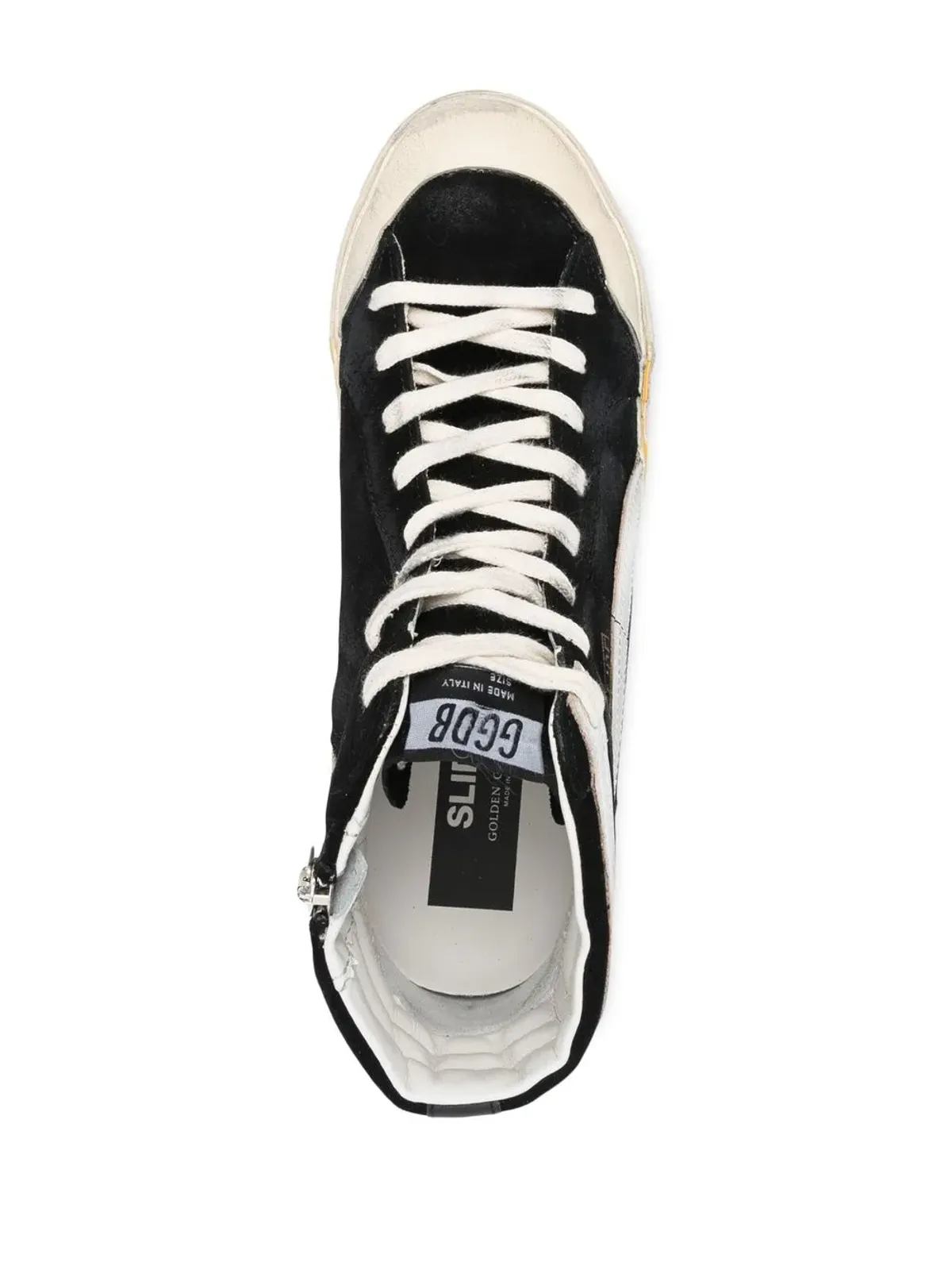 Golden Goose スライド ペンスターハイトップスニーカー - ブラック - 画像4