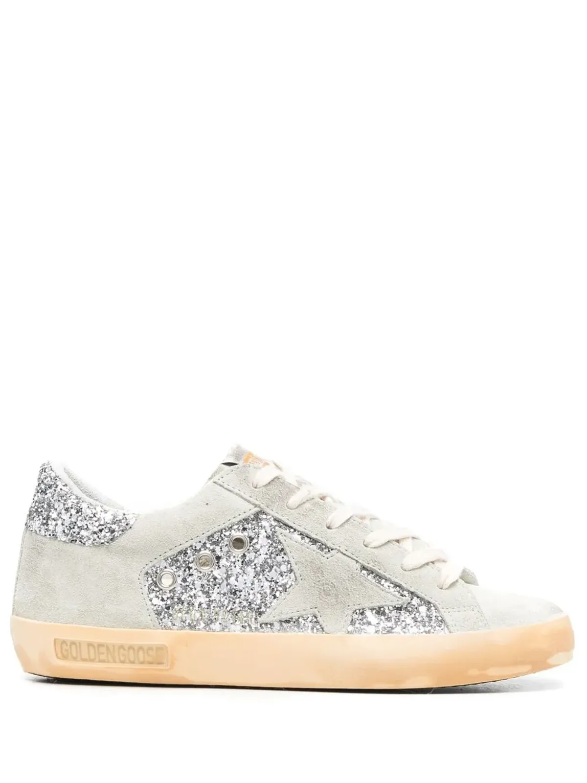 Golden Goose スーパースター グリッター・ディテール スニーカー - 画像1