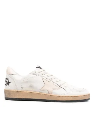 Golden Goose ホワイト ボールスター ロー・トップスニーカー - サムネイル1