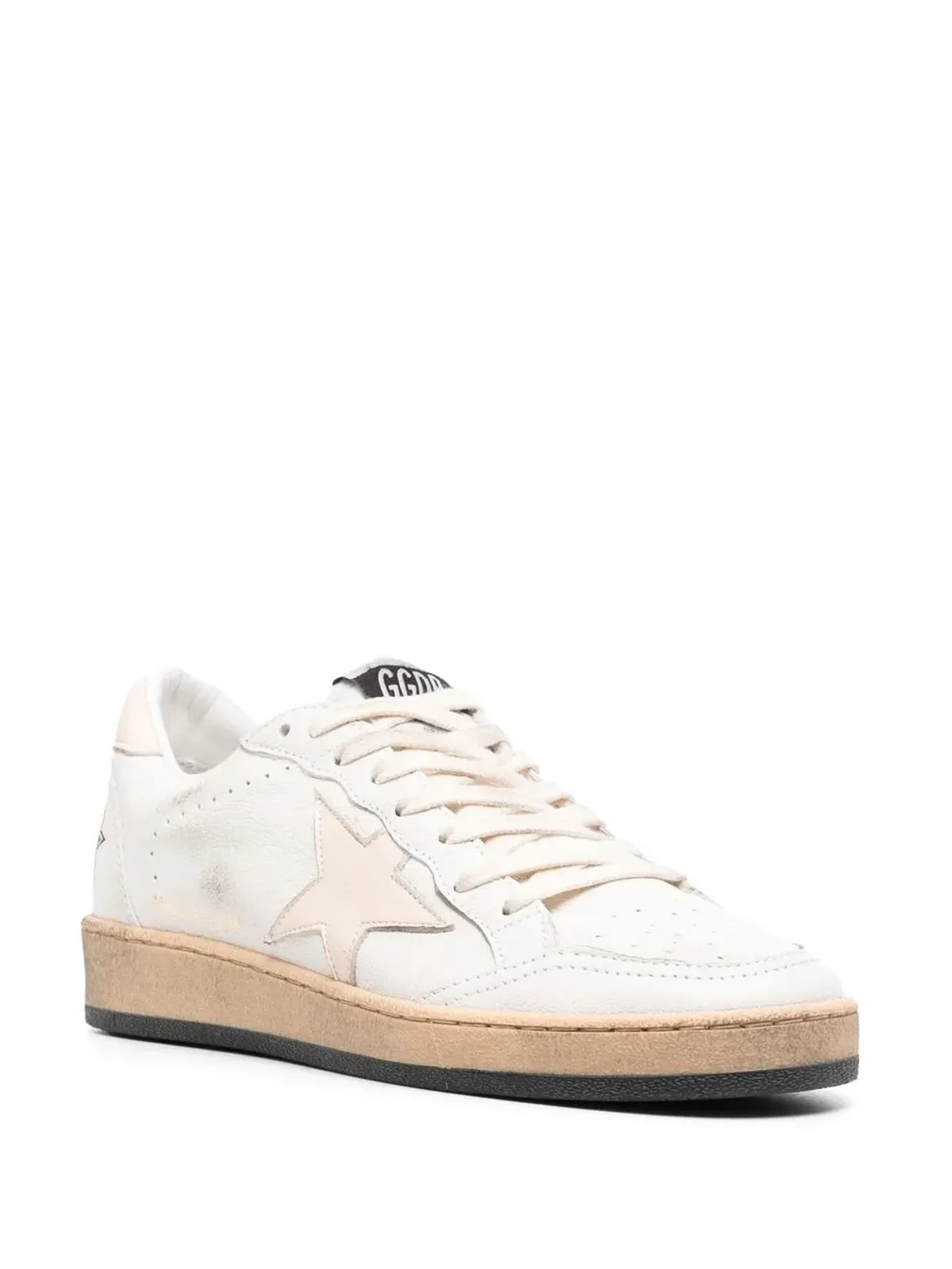 Golden Goose ホワイト ボールスター ロー・トップスニーカー - 画像2