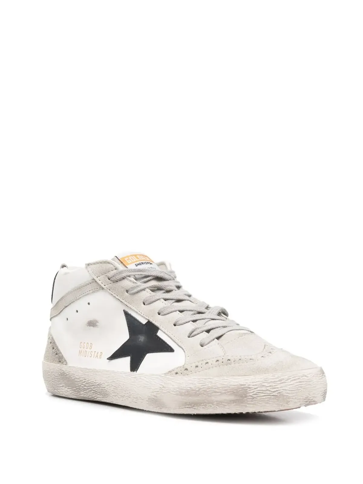 Golden Goose ミッドスター distressedエフェクト スニーカー - 画像2
