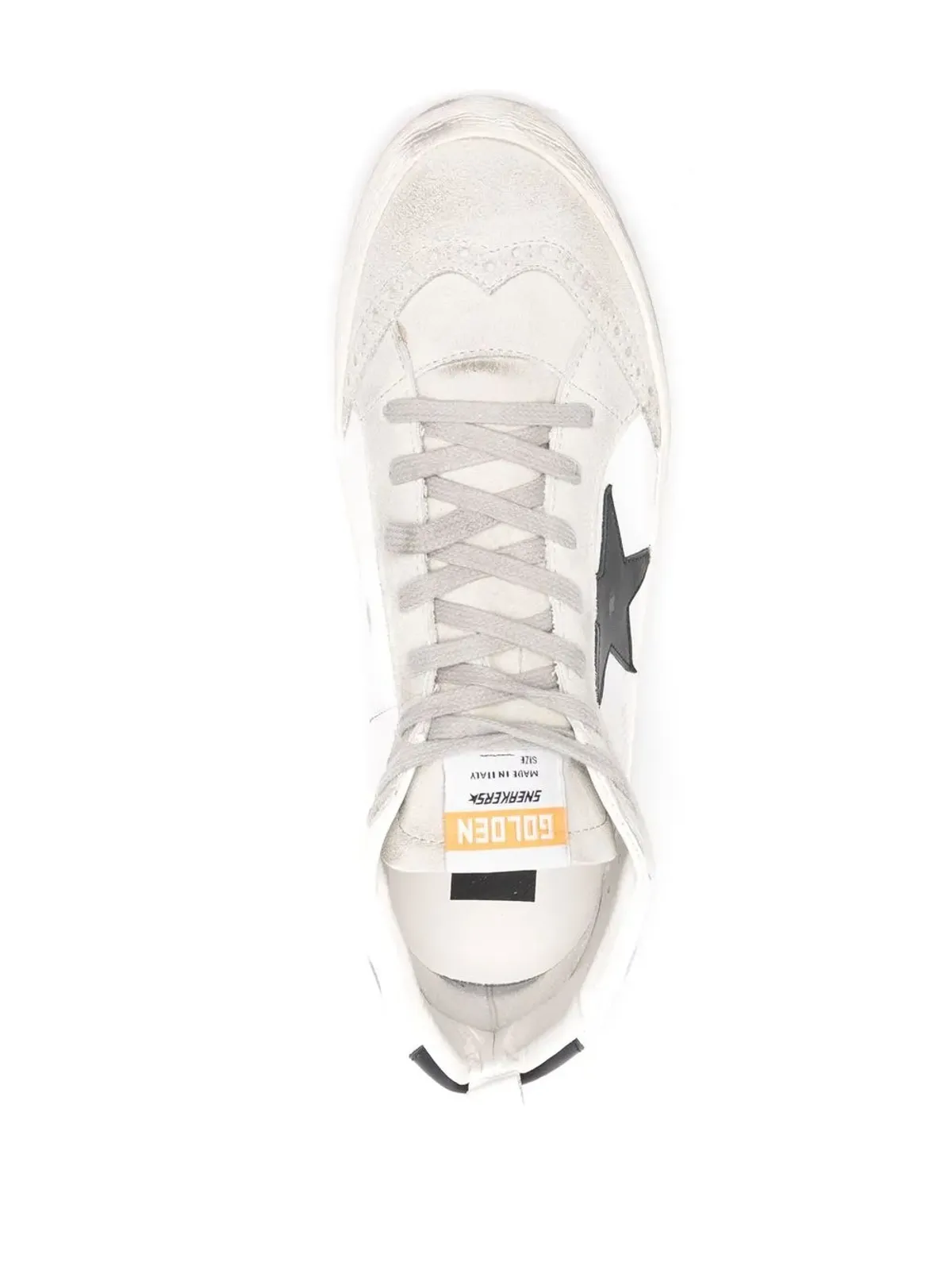 Golden Goose ミッドスター distressedエフェクト スニーカー - 画像4
