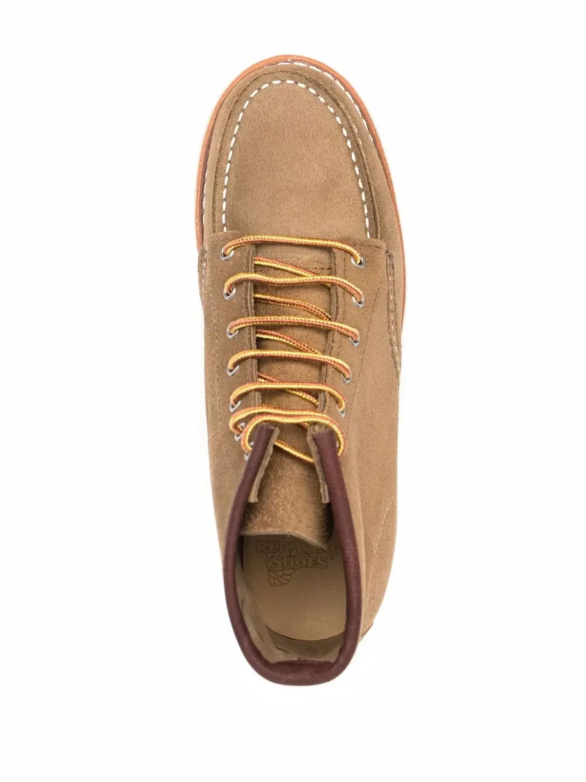 Red Wing Shoes レースアップスエード アンクルブーツ - 画像4