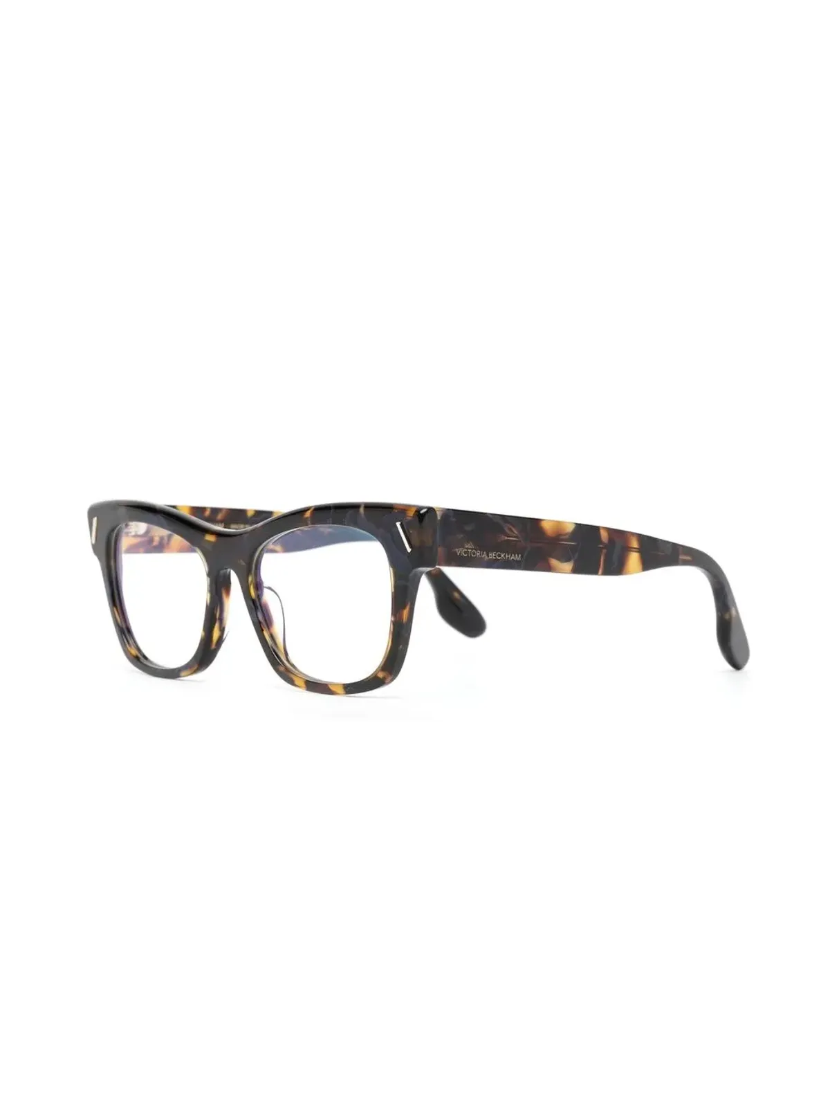 Victoria Beckham Eyewear べっ甲フレーム眼鏡 - 画像2