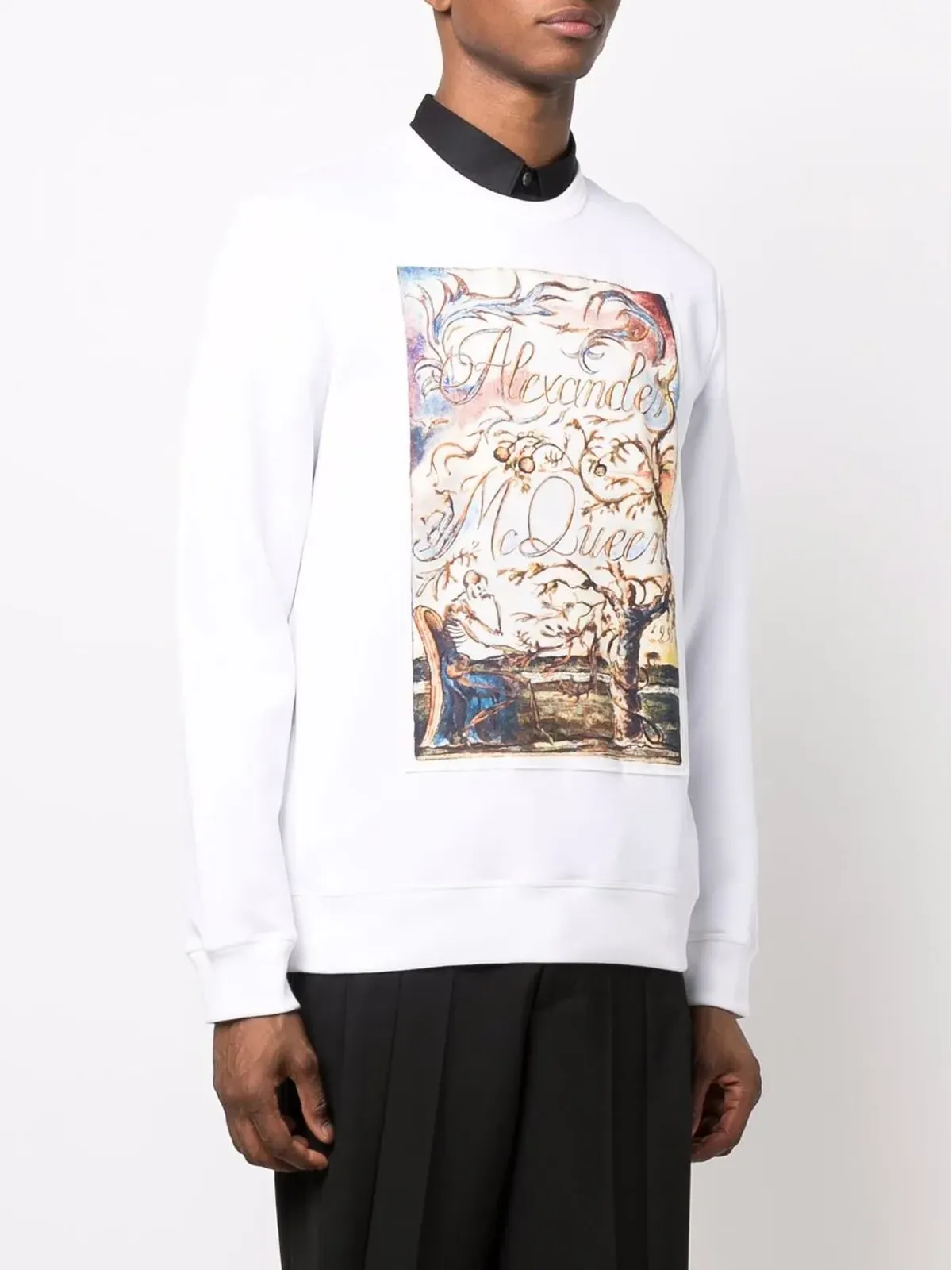 Alexander McQueen グラフィックプリント スウェットシャツ - 画像3
