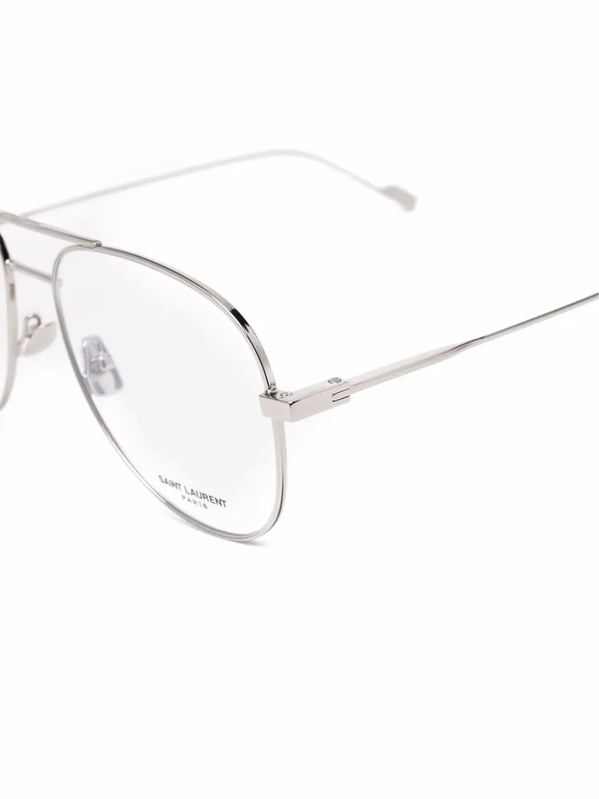 Saint Laurent Eyewear パイロットフレーム眼鏡 - 画像3
