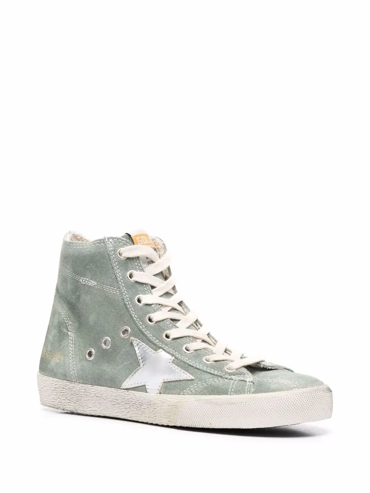 Golden Goose フランシー ハイトップ スエード スニーカー - 画像2