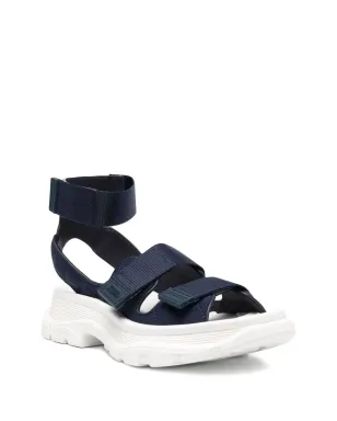 Alexander McQueen チャンキー・タッチストラップ サンダル - サムネイル2