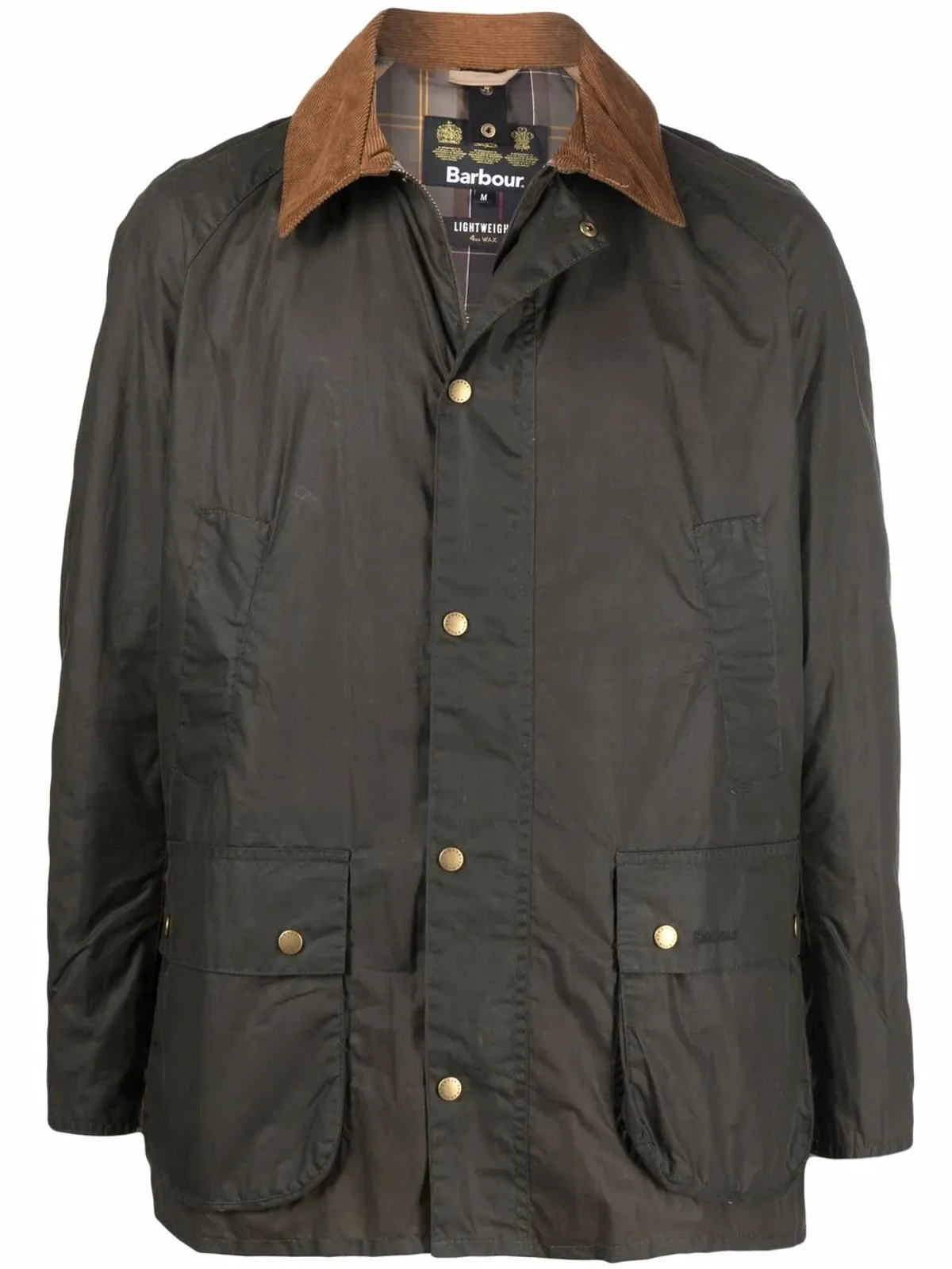 Barbour コントラストカラー襟ディテールジャケット - 画像1