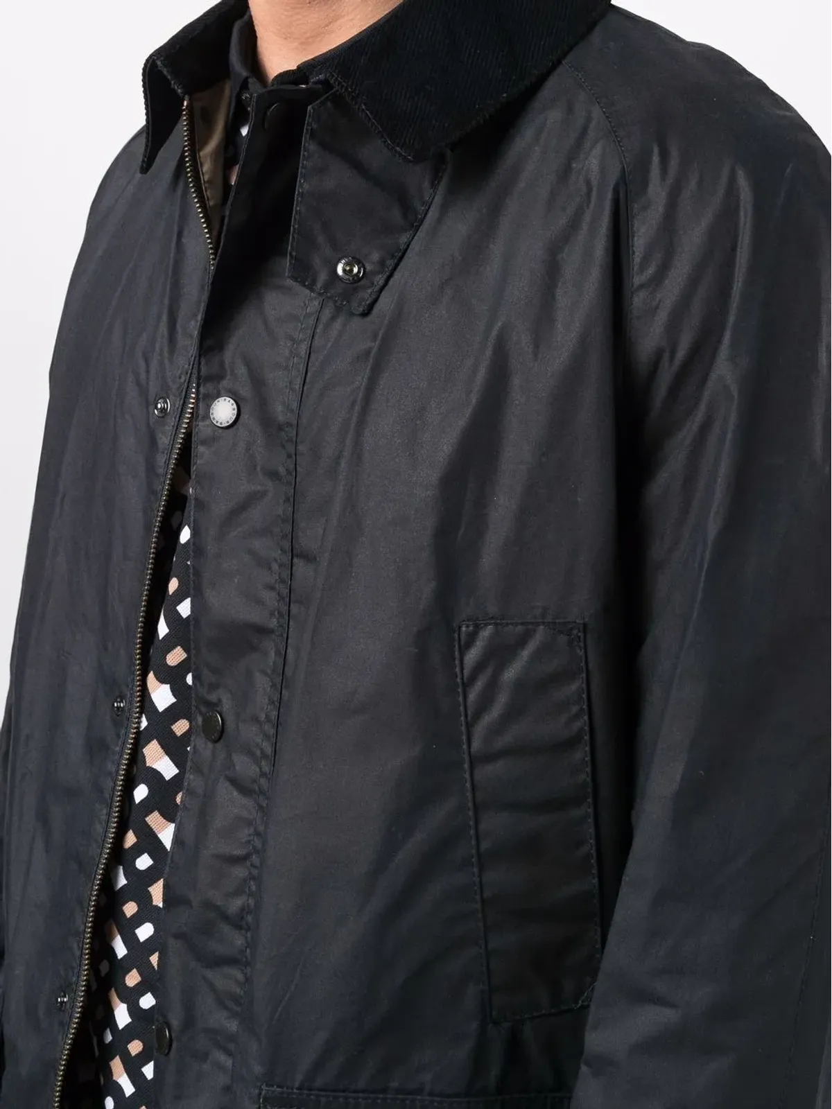Barbour プレススタッドファスナー付きジャケット - 画像5