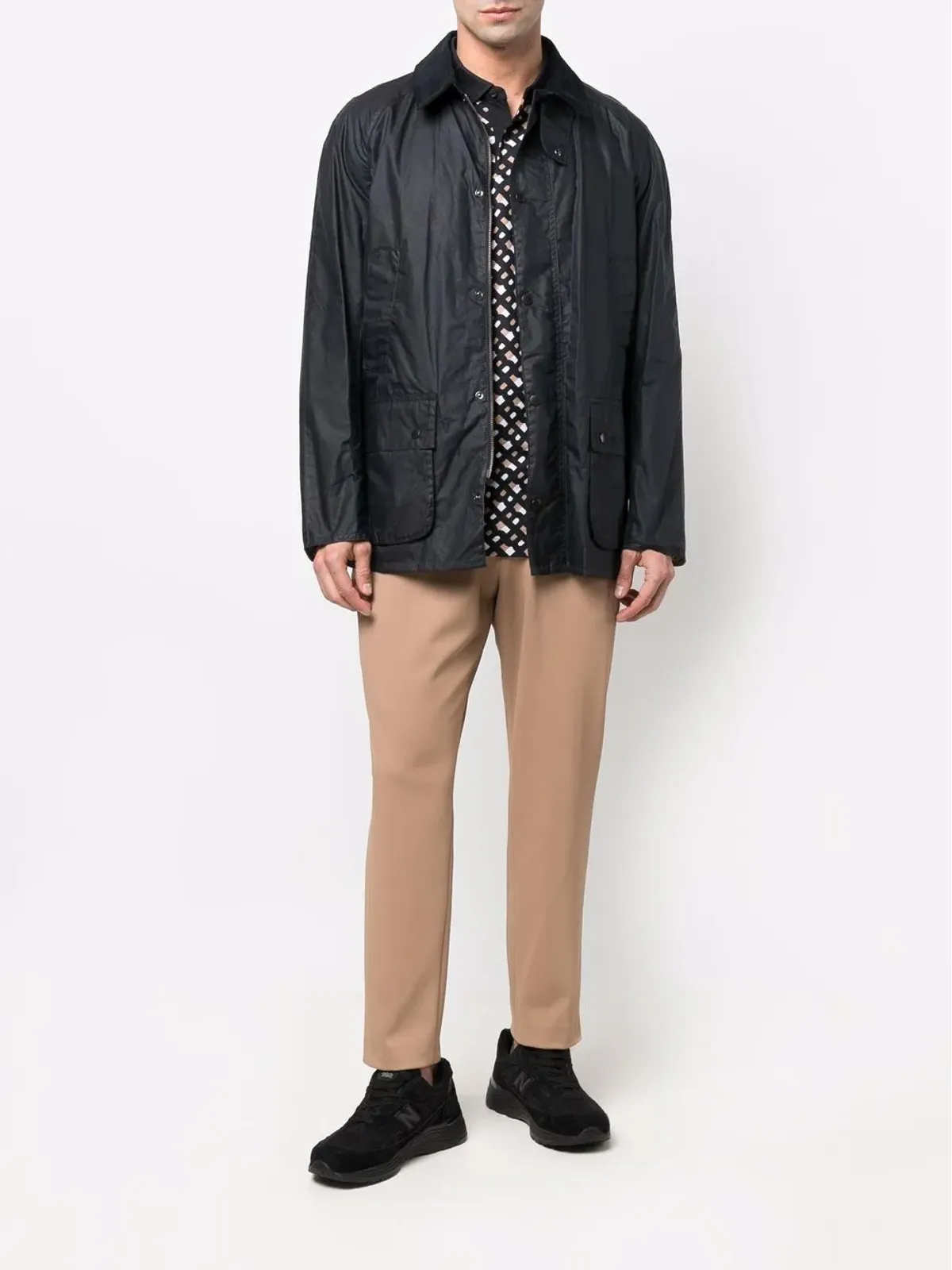 Barbour プレススタッドファスナー付きジャケット - 画像2