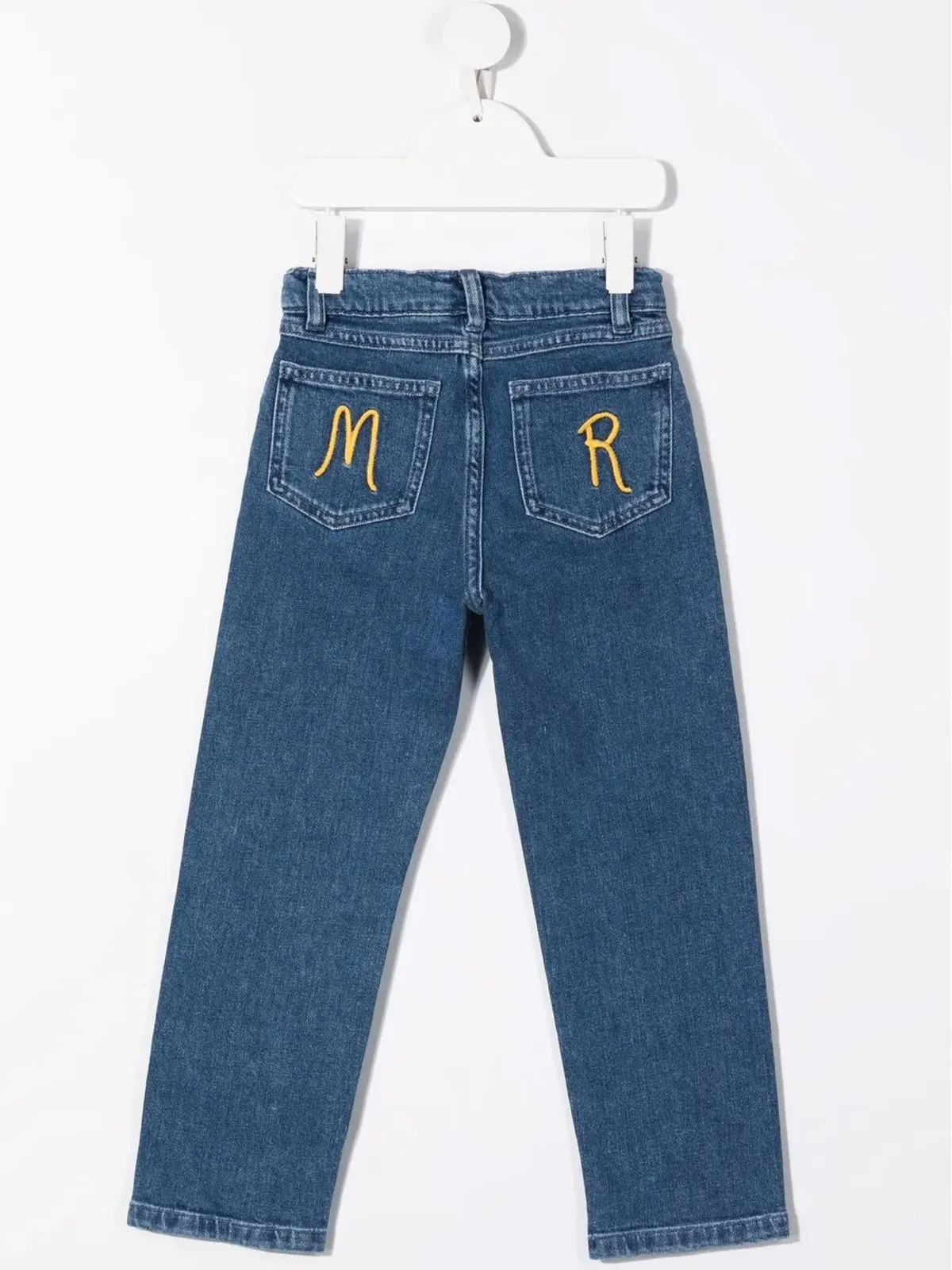Mini Rodini ストレートレッグ・オーガニックコットン ジーンズ - 画像2