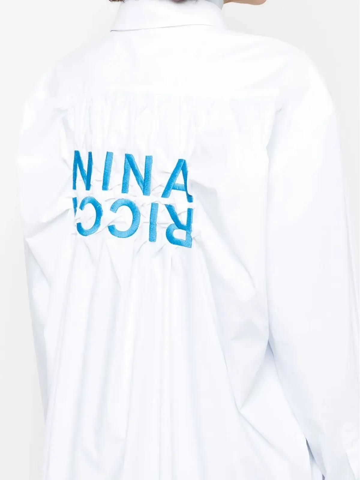 Nina Ricci ポプリン・クリンクル シャツ - 画像5