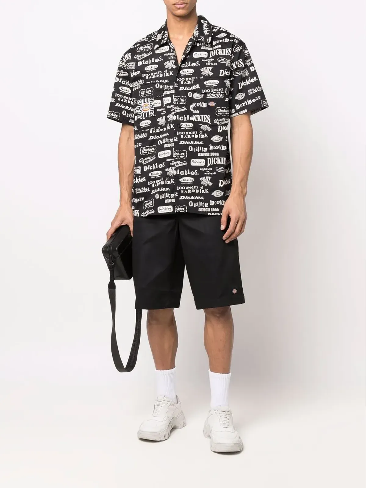 DICKIES マルチポケット ワークショーツ - ブラック - 画像2