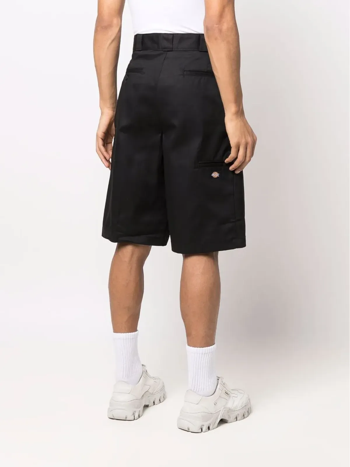 DICKIES マルチポケット ワークショーツ - ブラック - 画像4