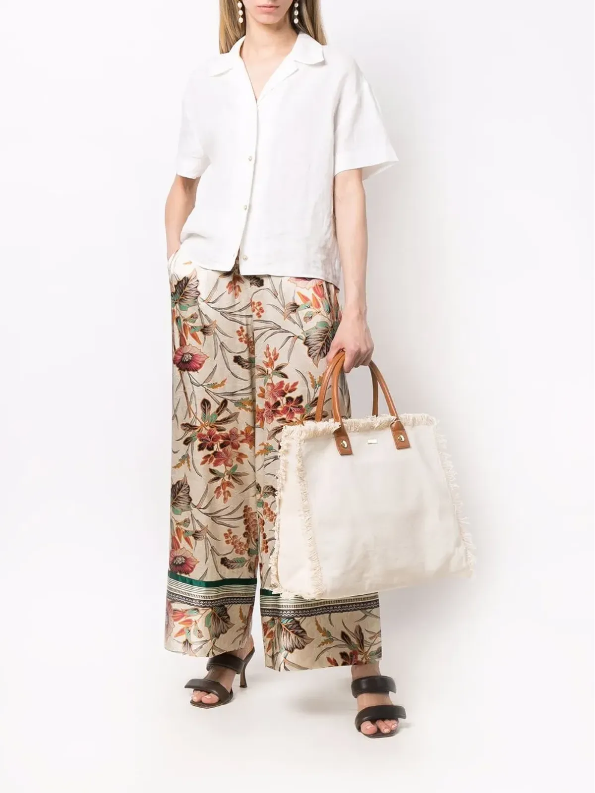 Melissa Odabash フェラット フレイド トートバッグ - 画像2