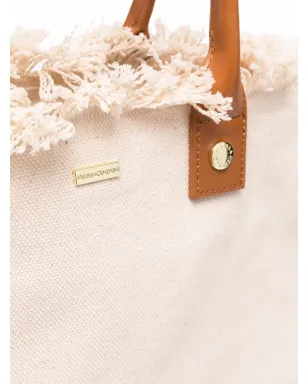 Melissa Odabash フェラット フレイド トートバッグ - サムネイル4