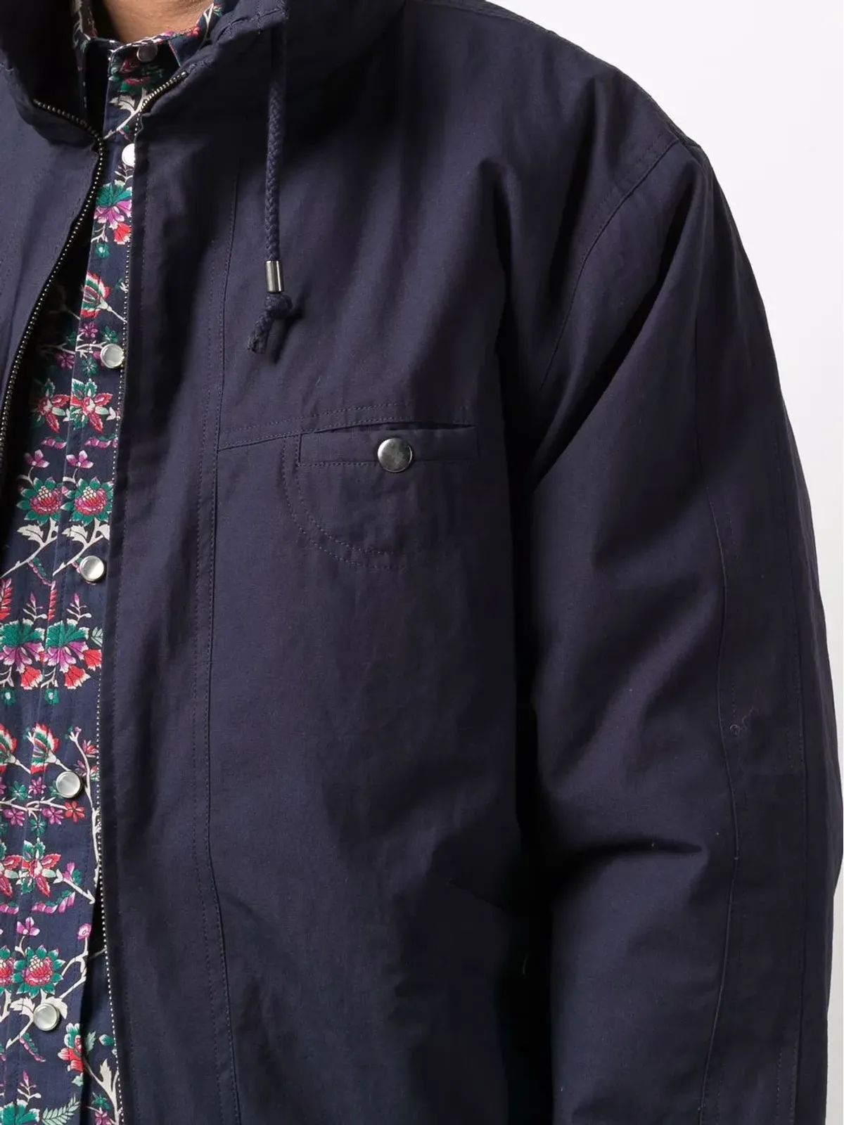 MARANT ハイネックジップアップジャケット - ブルー - 画像5