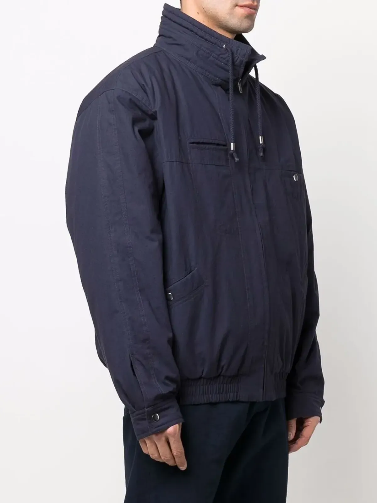 MARANT ハイネックジップアップジャケット - ブルー - 画像3