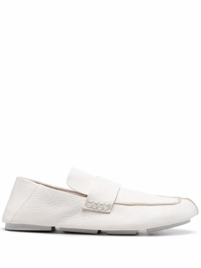 Marsèll Marsèll トッドーン ペブルドレザー ローファー - Whiteの商品画像
