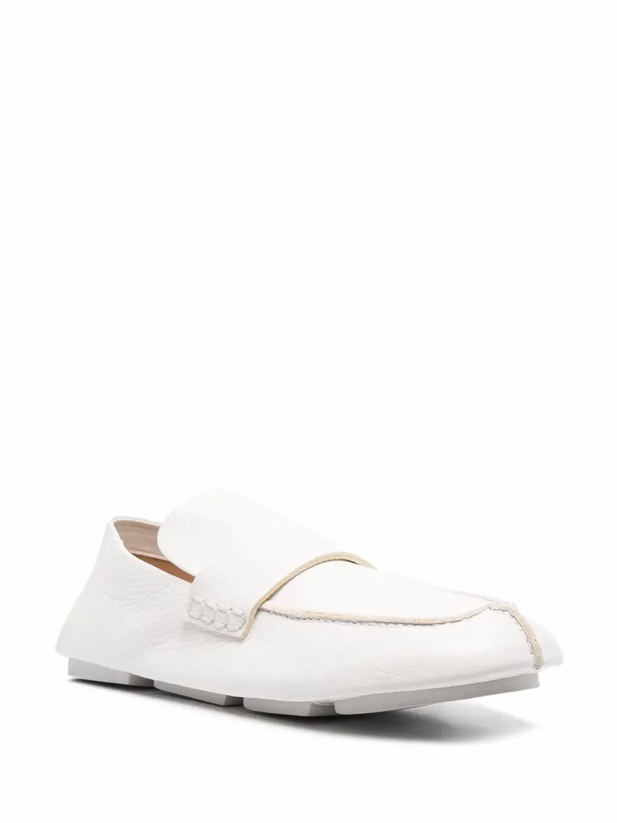 Marsèll トッドーン ペブルドレザー ローファー - White - 画像2
