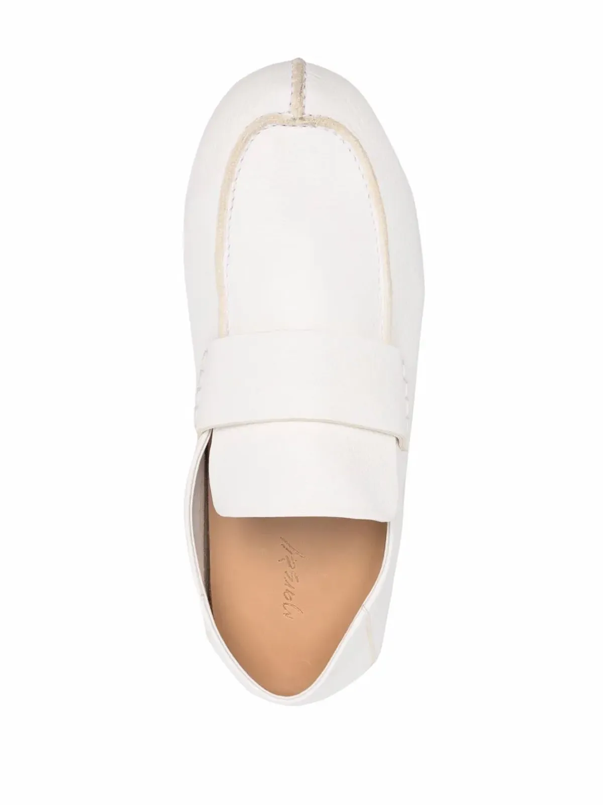 Marsèll トッドーン ペブルドレザー ローファー - White - 画像4