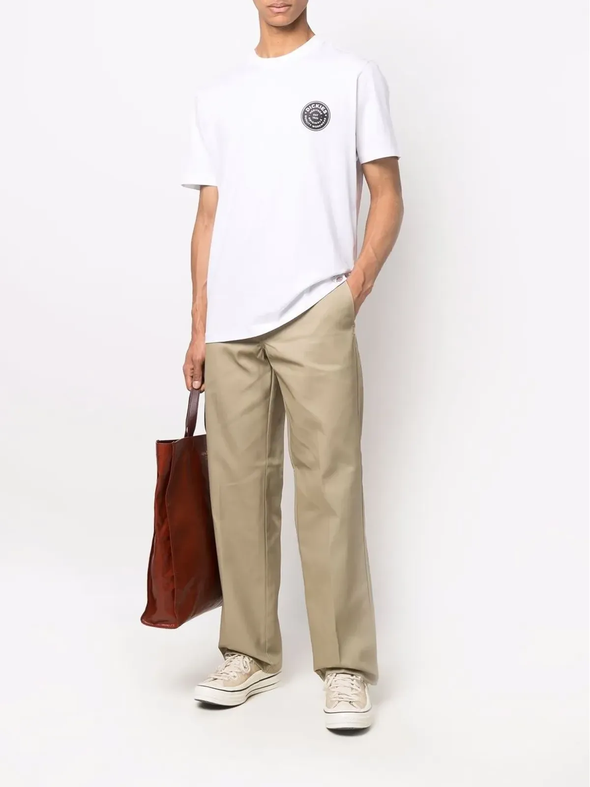 Dickies Construct リアロゴパッチパンツ - 画像2